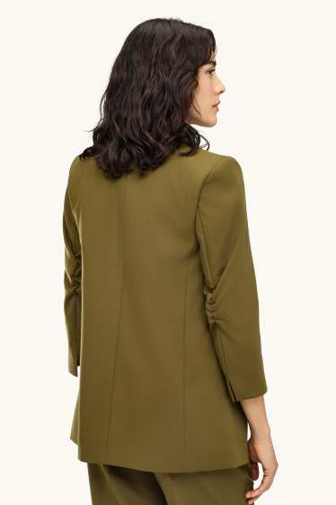 Women - Business blazer - regular fit - khaki