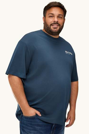Bărbați - Tricou - relaxed fit - albastru