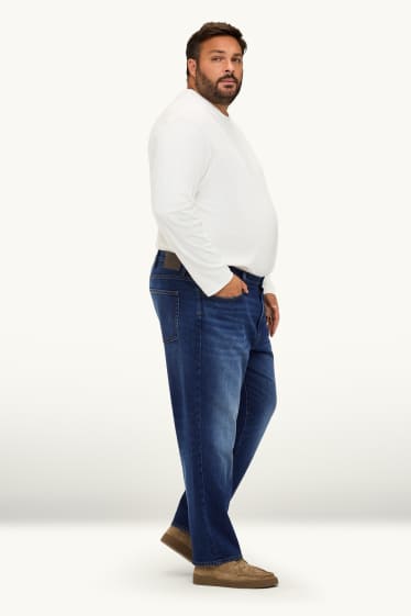 Bărbați - Straight jeans - denim-albastru închis