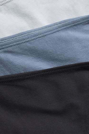 Femmes - Lot de 3 - shortys - bleu clair