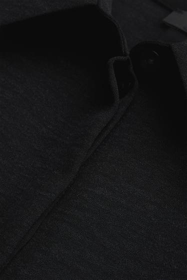 Damen - Hemdbluse - schwarz