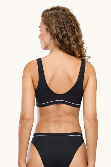 Femmes - Brassière - ampliforme - noir / blanc
