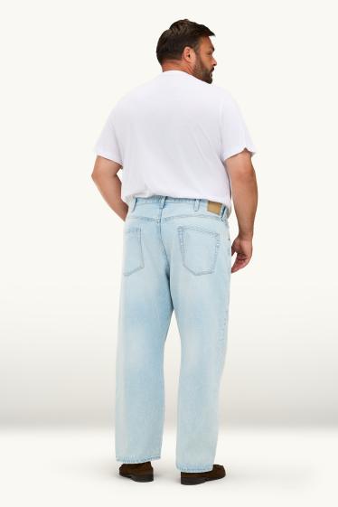 Hommes - Relaxed jean - bleu clair
