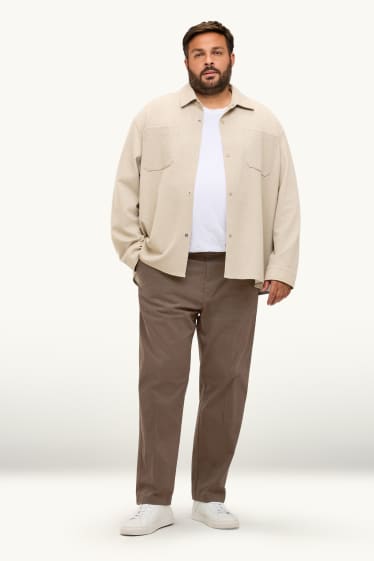 Men - Chinos - regular fit - brown