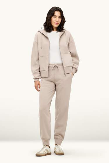 Damen - Jogginghose - beige