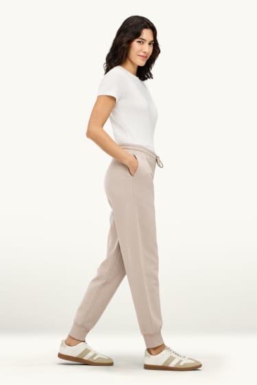 Damen - Jogginghose - beige