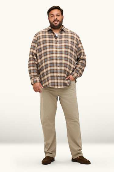 Herren - Hose - Straight Fit - beige