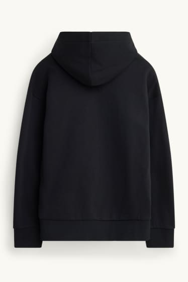 Kinder Buben - Totenkopf - Hoodie - schwarz