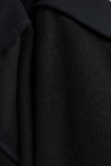 Kinder Buben - Totenkopf - Hoodie - schwarz