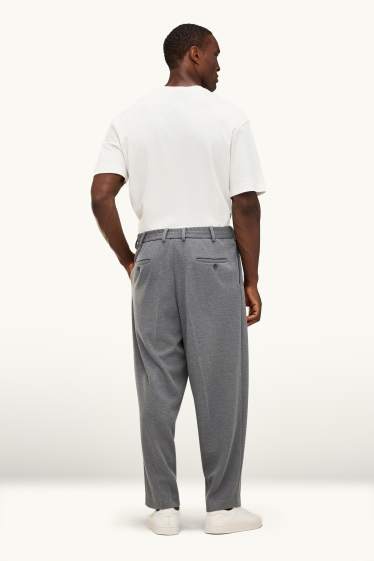 Home - Pantalons combinables - regular fit - gris