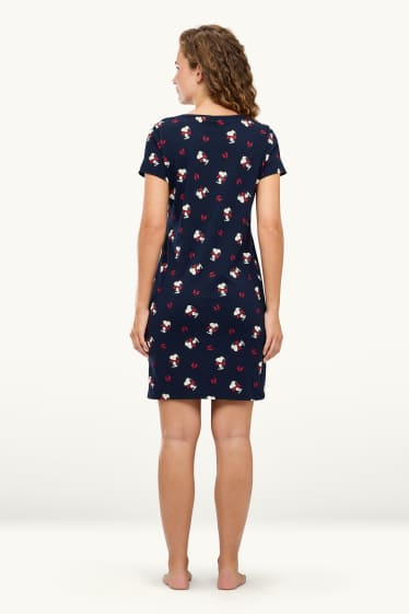 Women - Nightdress - Snoopy - dark blue