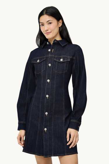 Dona - Vestit camiser texà - texà blau fosc