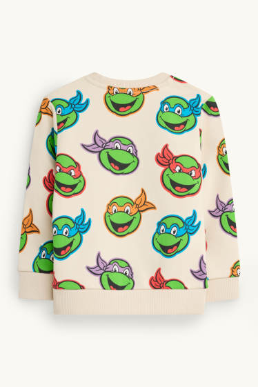 Kinderen: jongens - Teenage Mutant Ninja Turtles - sweatshirt - beige / groen