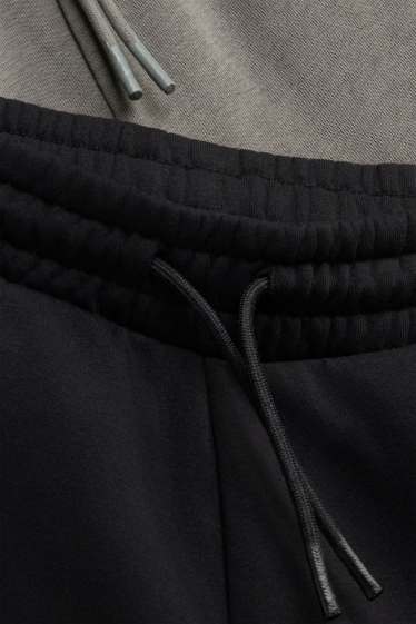 Children Boys - Multipack of 2 - joggers - black / gray