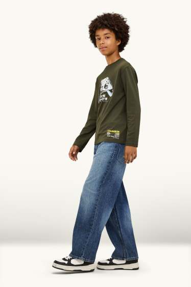 Nen - Baggy Jeans - texà blau