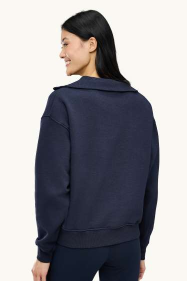Damen - Sweatshirt - dunkelblau