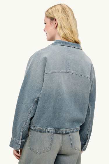 Women - Denim jacket - blue denim
