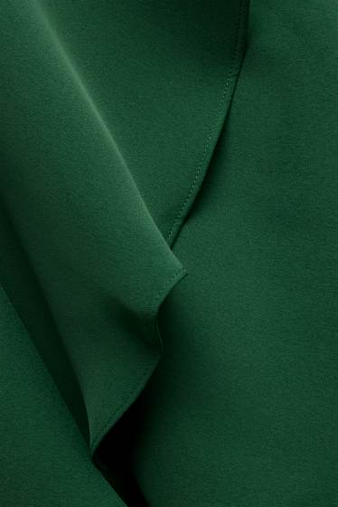 Femmes - Chemisier en satin - vert