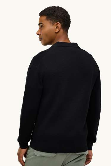 Herren - Pullover - schwarz