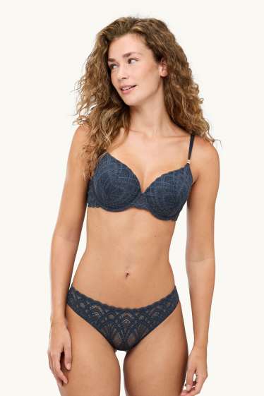 Damen - Brazilian Slip - dunkelblau