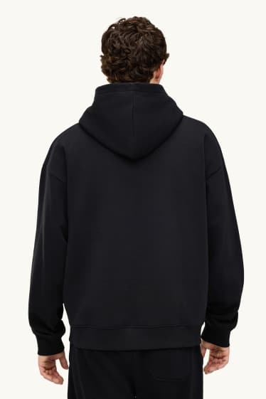 Heren - Hoodie - zwart