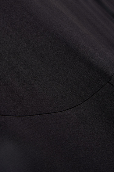 Damen - Umstands-Thermoleggings - schwarz