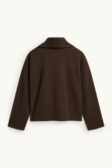 Damen - Sweatshirt - braun
