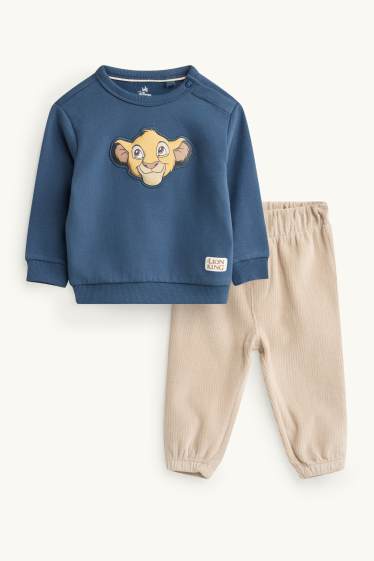 Baby Buben - Der König der Löwen - Baby-Outfit - 2 teilig - blau