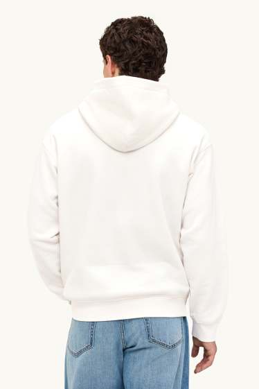 Herren - Hoodie - weiß