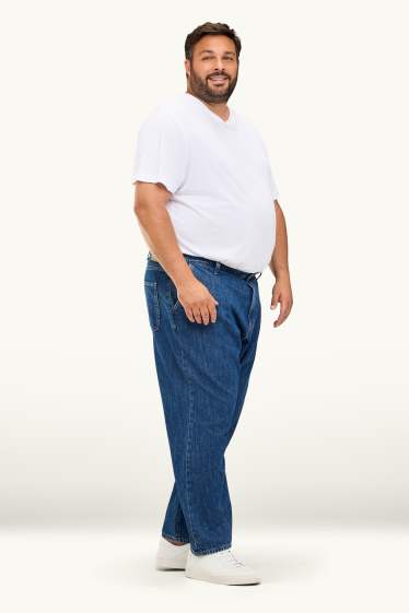 Pánské - Relaxed jeans - džíny - modré