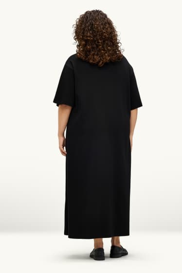 Dona - Vestit estil samarreta - negre