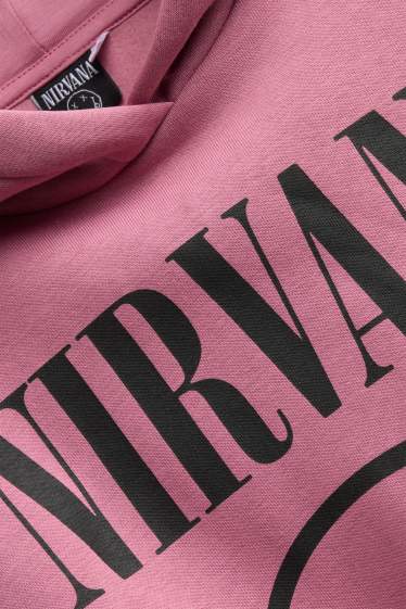 Kinder Mädchen - Nirvana - Hoodie - flieder
