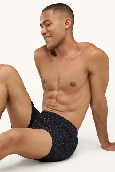 Men - Multipack of 2 - boxer shorts - jersey - gray