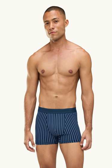 Hommes - Lot de 5 - boxers - bleu  / bleu foncé