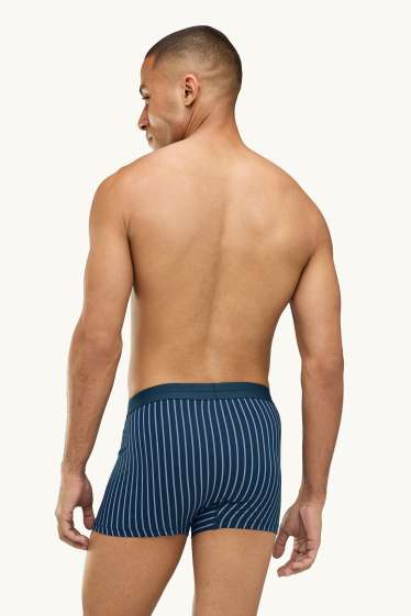 Hommes - Lot de 5 - boxers - bleu  / bleu foncé