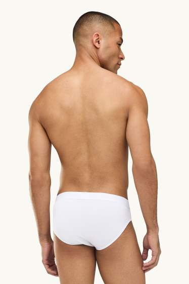 Home - Paquet de 3 - eslips - blanc/gris