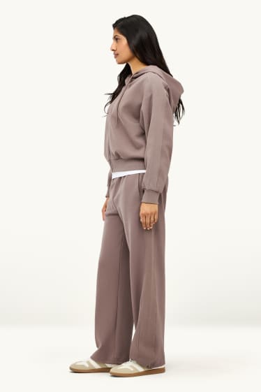 Women - Joggers - taupe