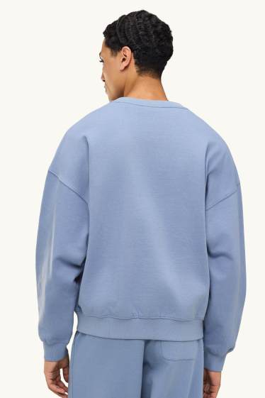 Herren - Sweatshirt - hellblau