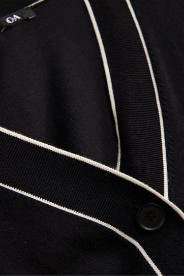 Damen - Strickjacke - schwarz