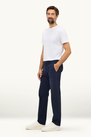 Herren - Chino - Regular Fit - dunkelblau