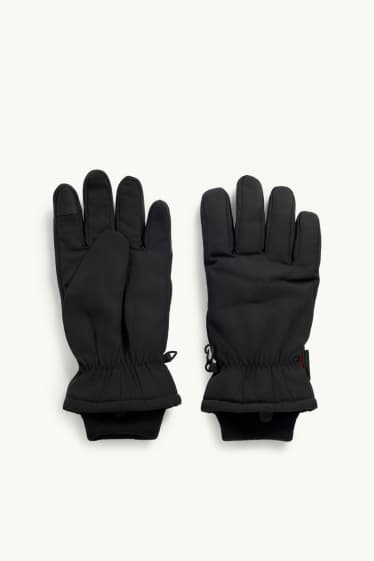 Men - Touchscreen gloves - black