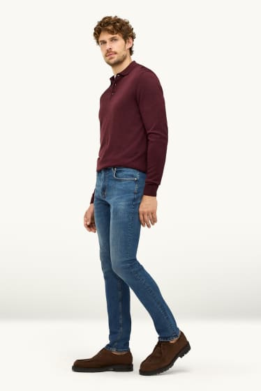 Hommes - Slim jean - LYCRA® - jean bleu