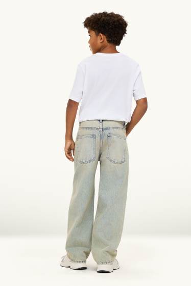 Copii - Băieți - Baggy jeans - denim-albastru deschis