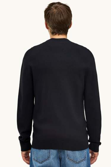 Hommes - Gilet en maille - noir