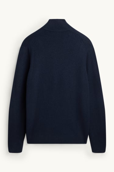 Herren - Pullover - dunkelblau