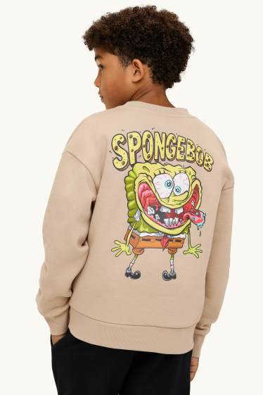 Nen - Bob Esponja - dessuadora - beix