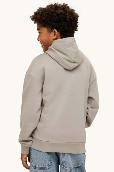 Enfants garçons - Manette de jeux vidéo - sweat à capuche - kaki