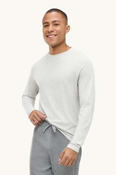 Hommes - Pyjama - gris