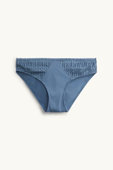 Femmes - Culotte - bleu