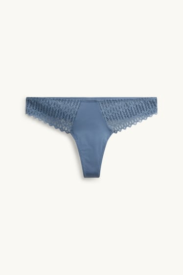Dona - Tanga - blau